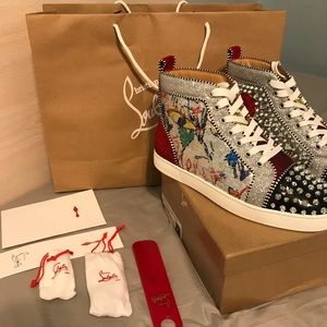 Red bottom sneakers men